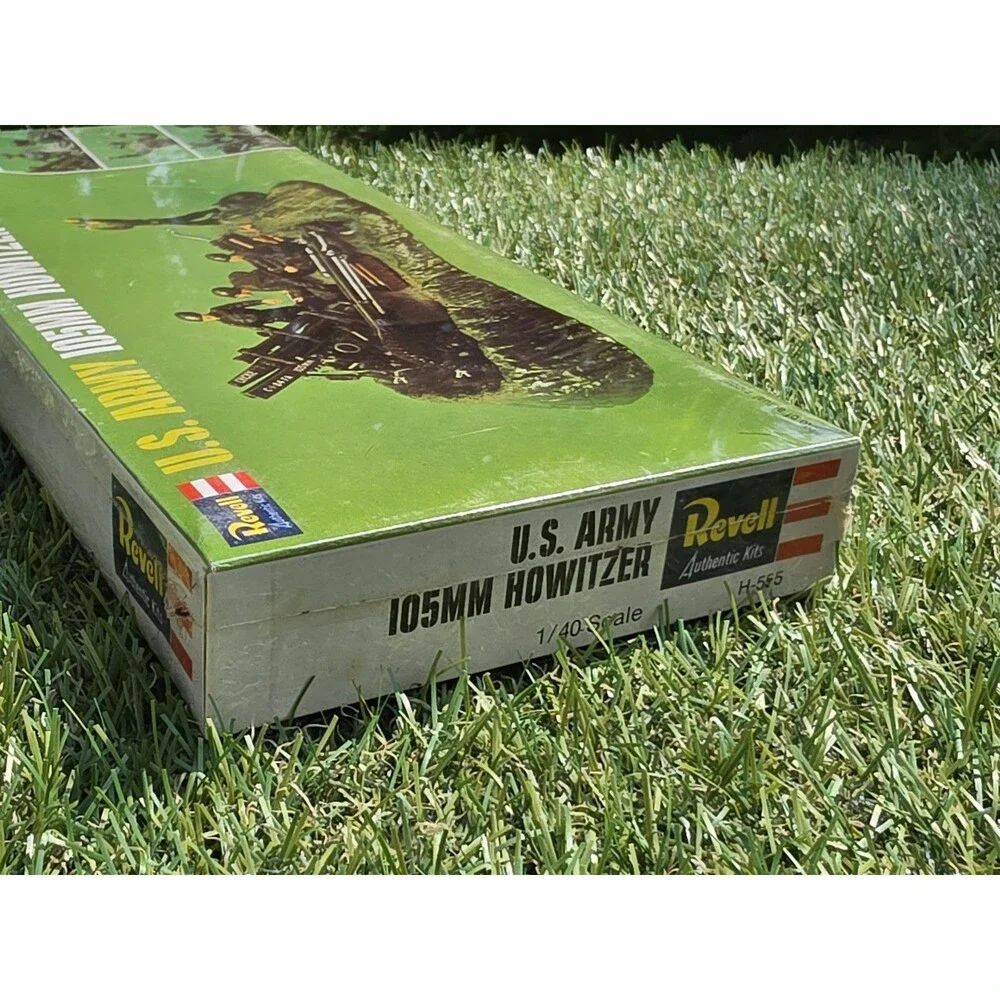 Revell U.S. Army 105mm Howitzer 1/40 H-555 New Sealed